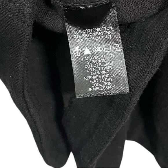 NIC + ZOE Grace Black Knit Jacket Fitted Blazer Women's L - Picture 9 of 9